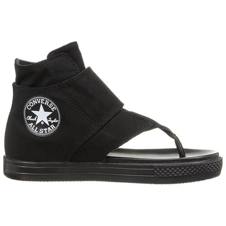 Converse All Star Light Thong V-1 HI 'Black' 圖 2
