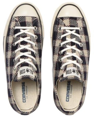 Converse All Star US Wool Plaid Ox 'Hitam Putih' 31310470 Shop Converse All Star US Wool Plaid Ox 'Hitam Putih' 31310470