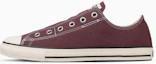 Buy 匡威全明星低帮懒人帆布鞋酒红色 31317200