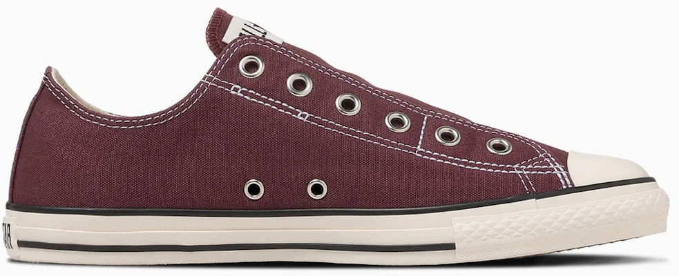 匡威全明星低帮懒人帆布鞋酒红色 31317200 Lookbook 匡威全明星低帮懒人帆布鞋酒红色 31317200