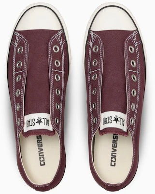 匡威全明星低帮懒人帆布鞋酒红色 31317200 Shop 匡威全明星低帮懒人帆布鞋酒红色 31317200