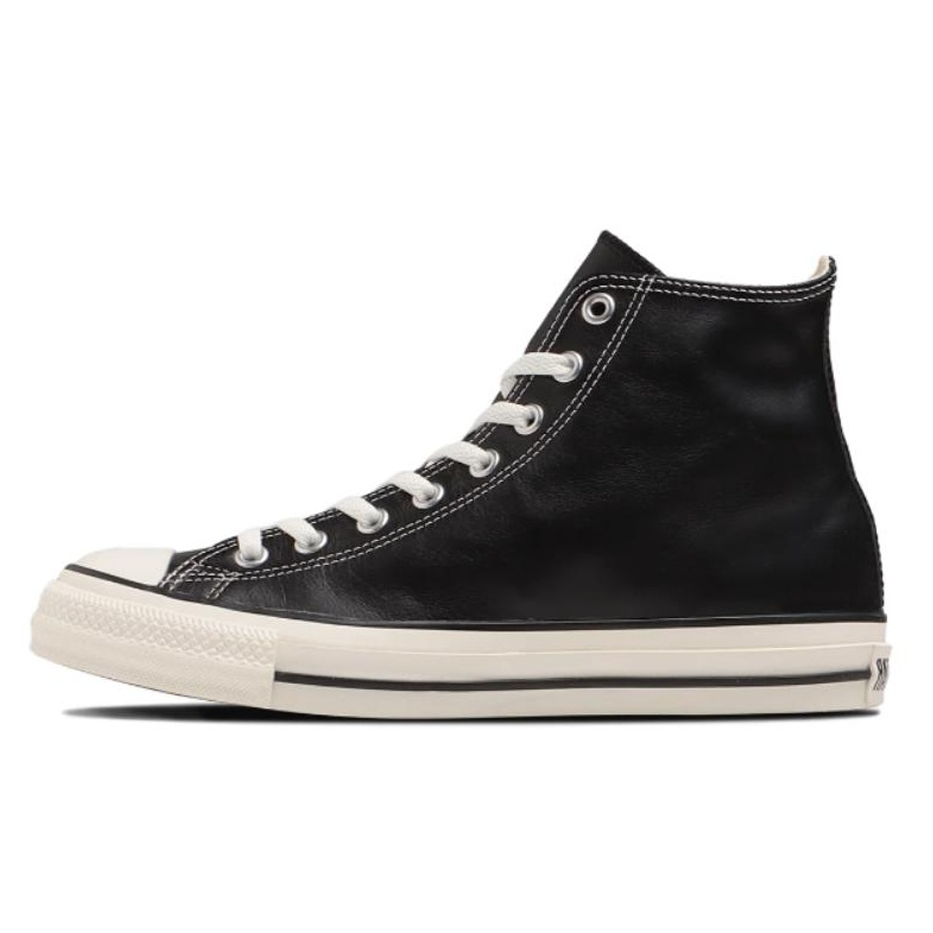 Buy Converse All Star Verde Oliva de Cuero Alta Negra 31309180