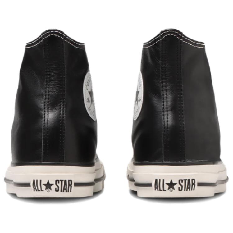Converse All Star Olive Green Leather Hi Black 圖 5