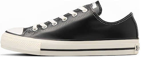 Converse All Star Olive Green Leather OX Black 'Black White' 31309190 Converse All Star Olive Green Leather OX Black 'Black White' 31309190