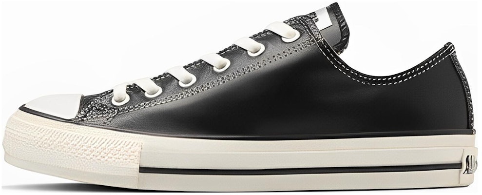 Converse All Star Olive Green Leather OX Black 'Black White' 31309190 Buy Converse All Star Olive Green Leather OX Black 'Black White' 31309190