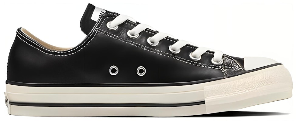 Converse All Star Cuero Verde Oliva OX Negro 'Negro Blanco' 31309190 Order Converse All Star Cuero Verde Oliva OX Negro 'Negro Blanco' 31309190