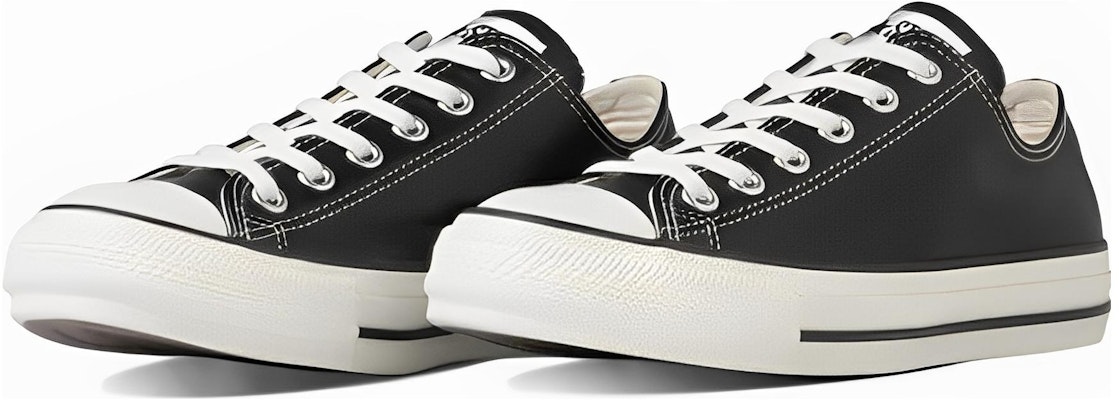 Converse All Star Cuero Verde Oliva OX Negro 'Negro Blanco' 31309190 Lookbook Converse All Star Cuero Verde Oliva OX Negro 'Negro Blanco' 31309190