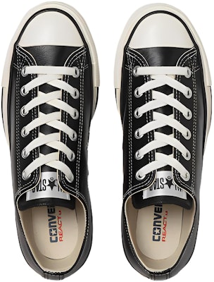 Converse All Star Cuero Verde Oliva OX Negro 'Negro Blanco' 31309190 Purchase Converse All Star Cuero Verde Oliva OX Negro 'Negro Blanco' 31309190