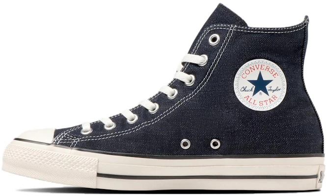 匡威 All Star Ⓡ 有機牛仔 高筒防滑耐磨 帆布鞋 男女同款 靛藍色 Buy 匡威 All Star Ⓡ 有機牛仔 高筒防滑耐磨 帆布鞋 男女同款 靛藍色