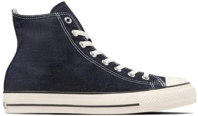 匡威 All Star Ⓡ 有機牛仔 高筒防滑耐磨 帆布鞋 男女同款 靛藍色 Order 匡威 All Star Ⓡ 有機牛仔 高筒防滑耐磨 帆布鞋 男女同款 靛藍色