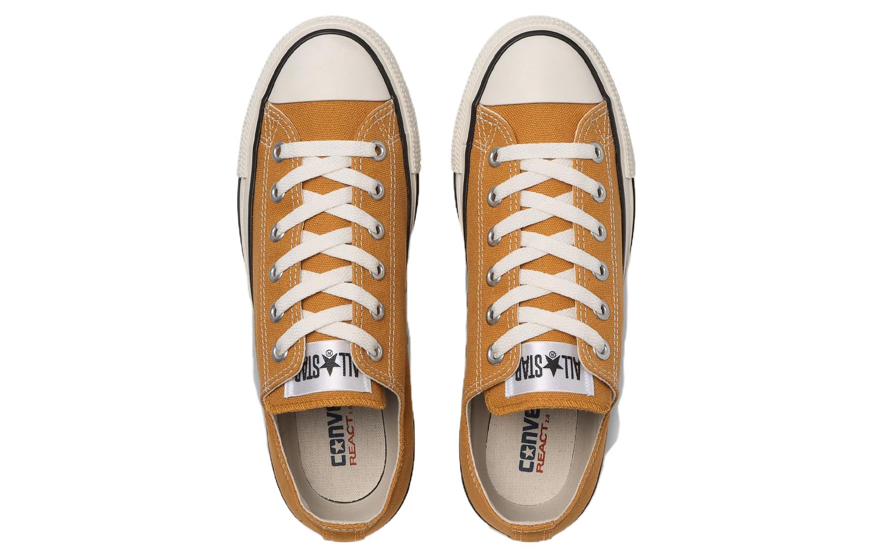 Shop Converse All Star 百搭休閒 輕鬆舒適 防滑耐磨 低筒 滑板鞋 男女款 橙色