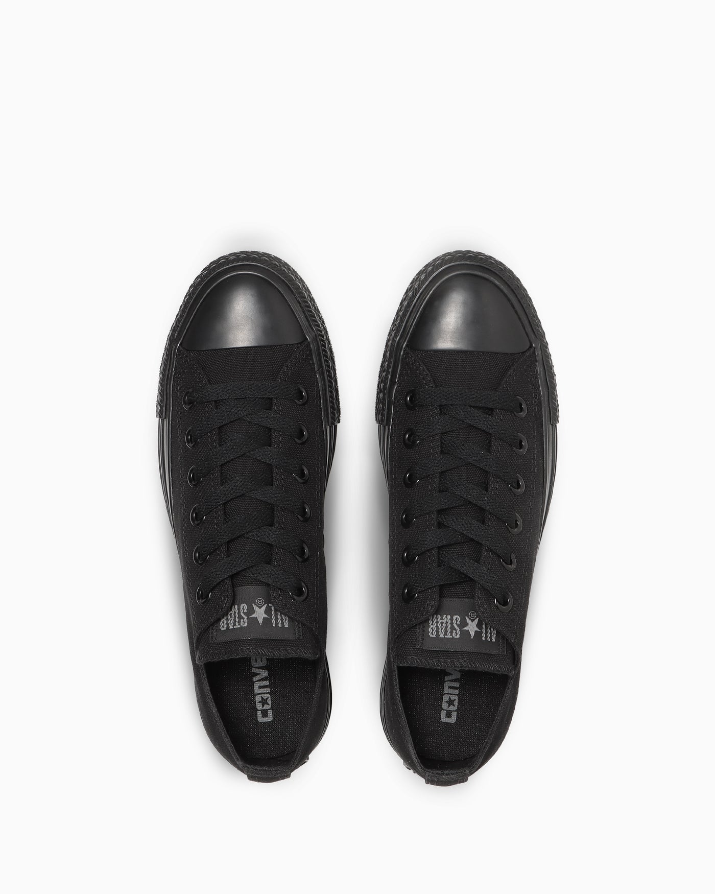 Shop Converse All Star Ox 低筒休閒鞋 黑色單色款 31316895