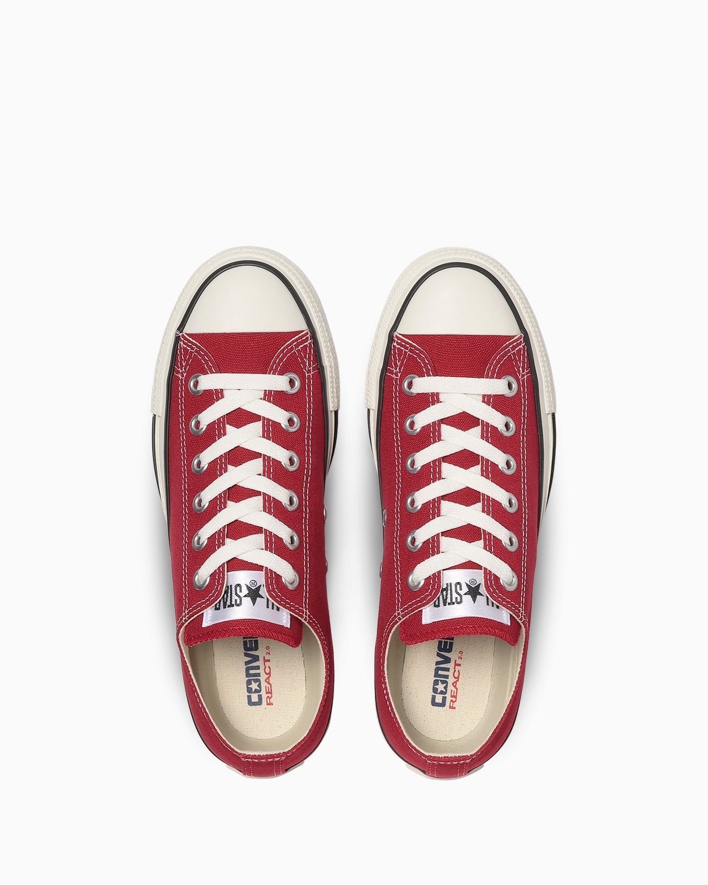 Shop Converse All Star Ox Low Top Sneakers Merah Menyala 31311841