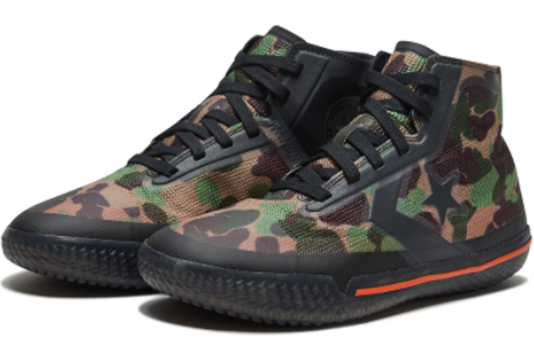 Lookbook コンバース オールスター Pro BB カモ ハイカット 166450C965