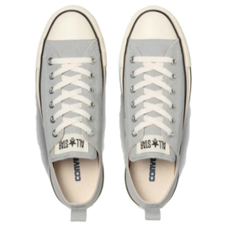 Shop Converse All Star 鯊魚魂 OX "Ice Gray" 防滑耐磨 低筒 帆布鞋 男女兩用 冰灰色