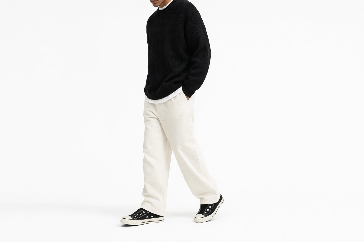 Order (W) コンバース オールスター スリッポン ローカット OX ブラック 31314090