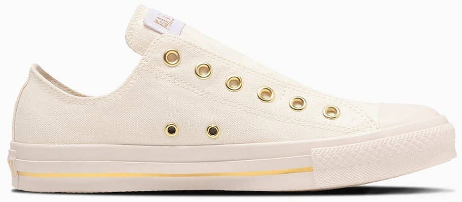 Converse All Star Slip III OX Sneakers Off-White/Gold Kasut Lelaki/Wanita. 31312230 Lookbook Converse All Star Slip III OX Sneakers Off-White/Gold Kasut Lelaki/Wanita. 31312230