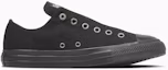 Shop Converse All Star 套穿帆布鞋 黑色單色款 31317161