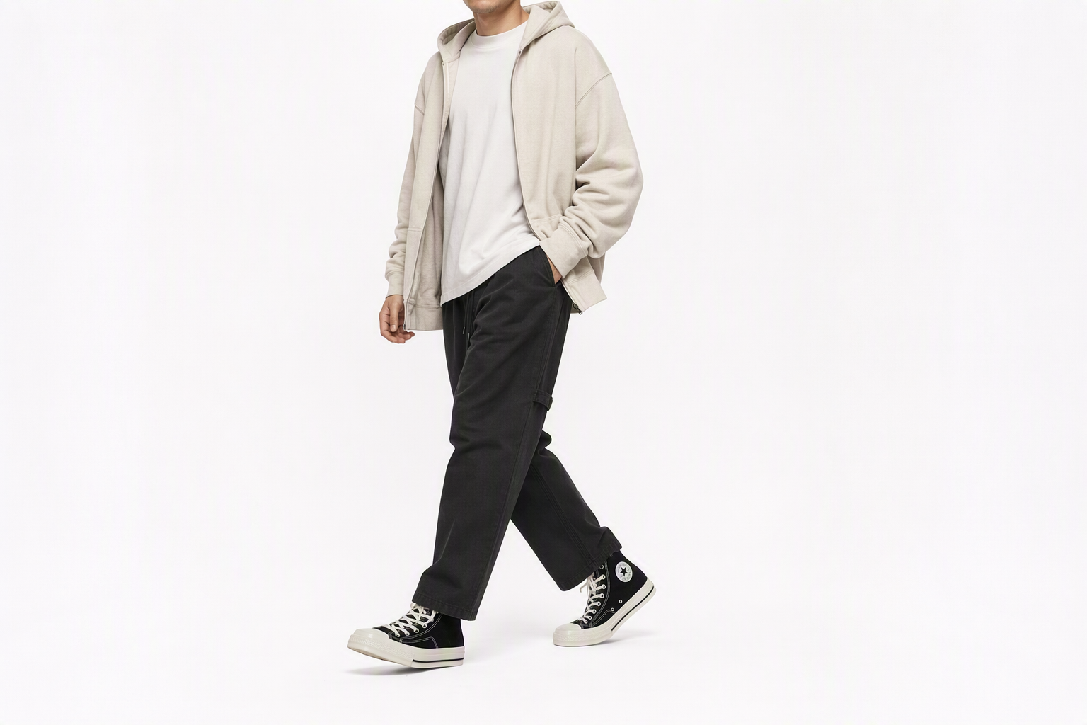 Order (W) Converse All Star 方頭高筒運動鞋 黑色 31316080