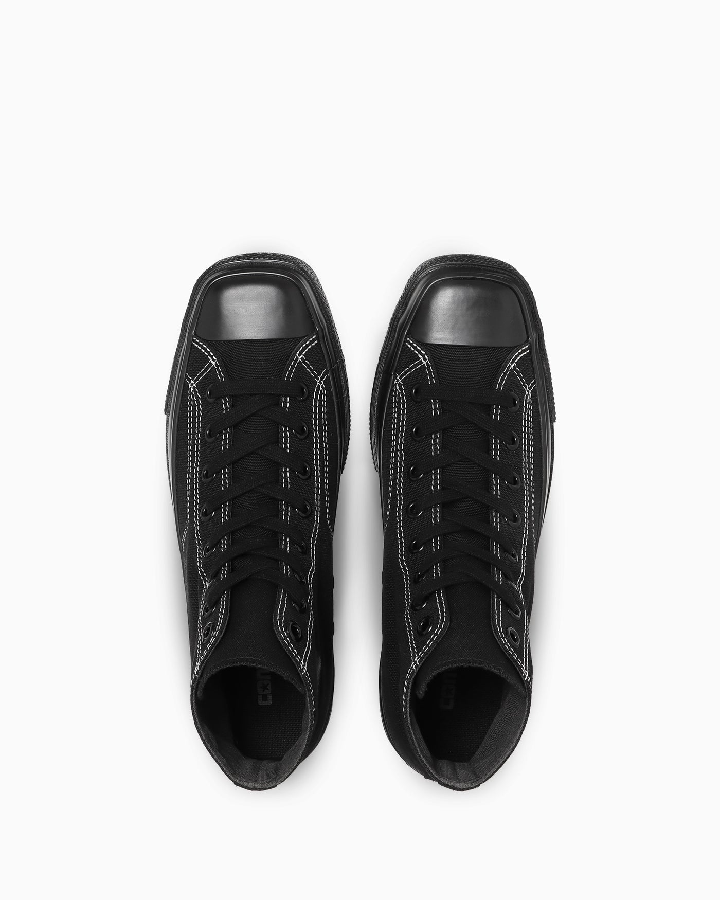 Shop Converse All Star Square Toe High Top Sneakers Black/Black 31316280