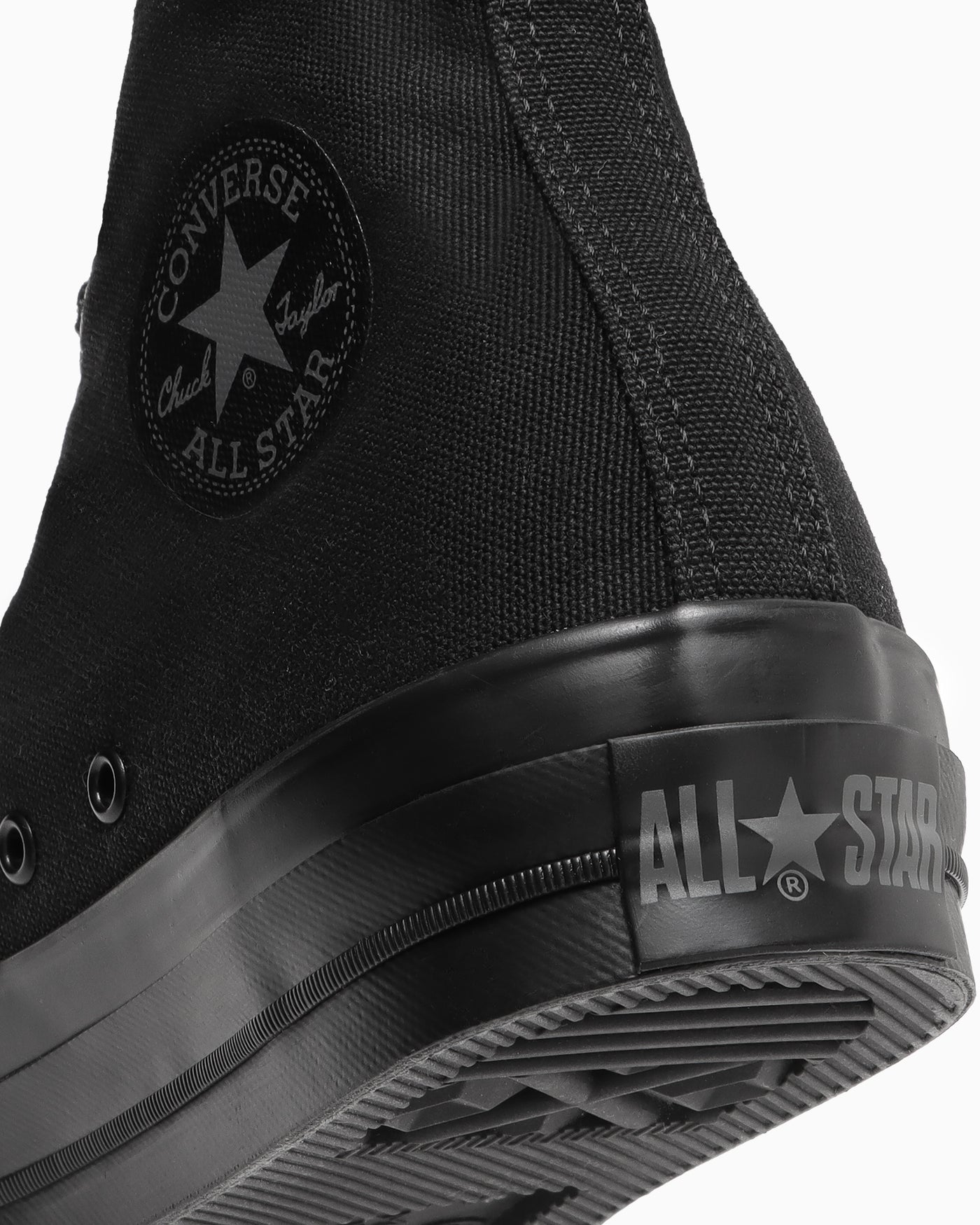Cheap Converse All Star Square Toe High Top Sneakers Black/Black 31316280