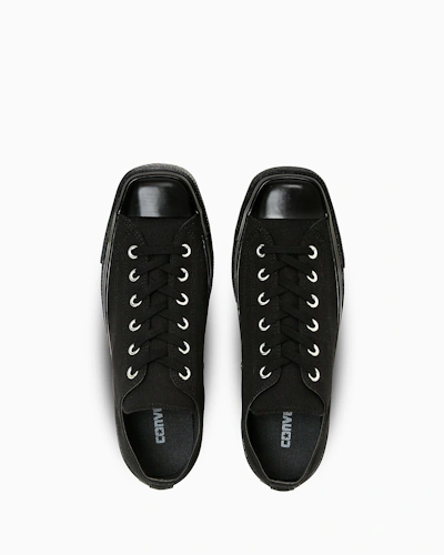 Converse All Star Square Toe OX Black Monochrome