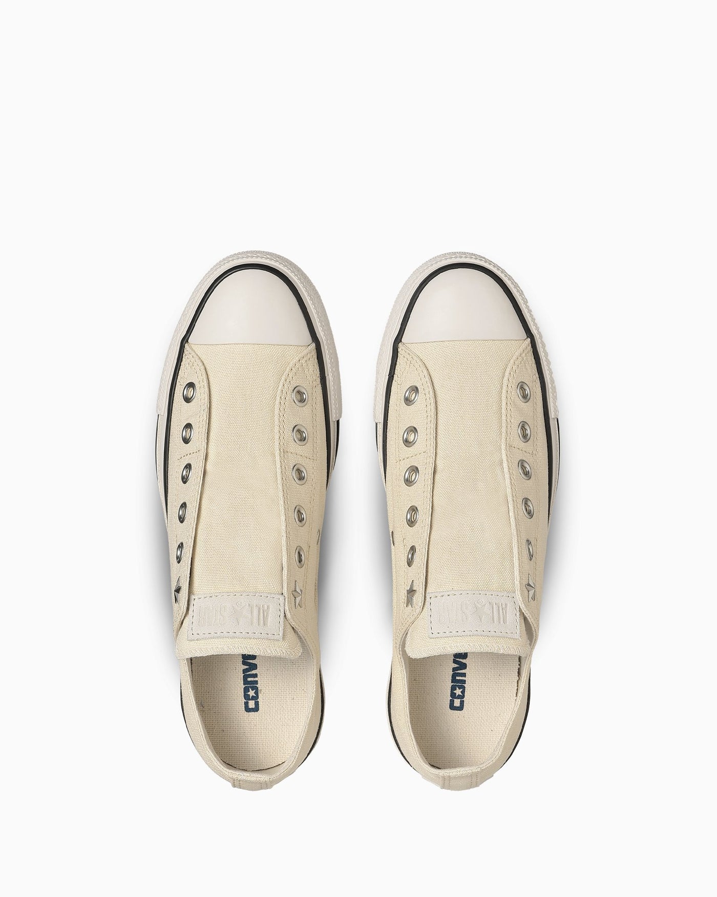 Shop Converse All Star ST Slip Ox Baskets Blanc Cassé 31312862