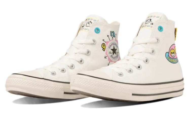 Order 匡威 經典舒適百搭高幫帆布鞋 男女同款 白色 (All Star 高幫 Tamagotchi)