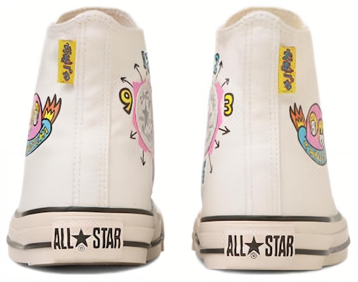 匡威 經典舒適百搭高幫帆布鞋 男女同款 白色 (All Star 高幫 Tamagotchi) Shop 匡威 經典舒適百搭高幫帆布鞋 男女同款 白色 (All Star 高幫 Tamagotchi)