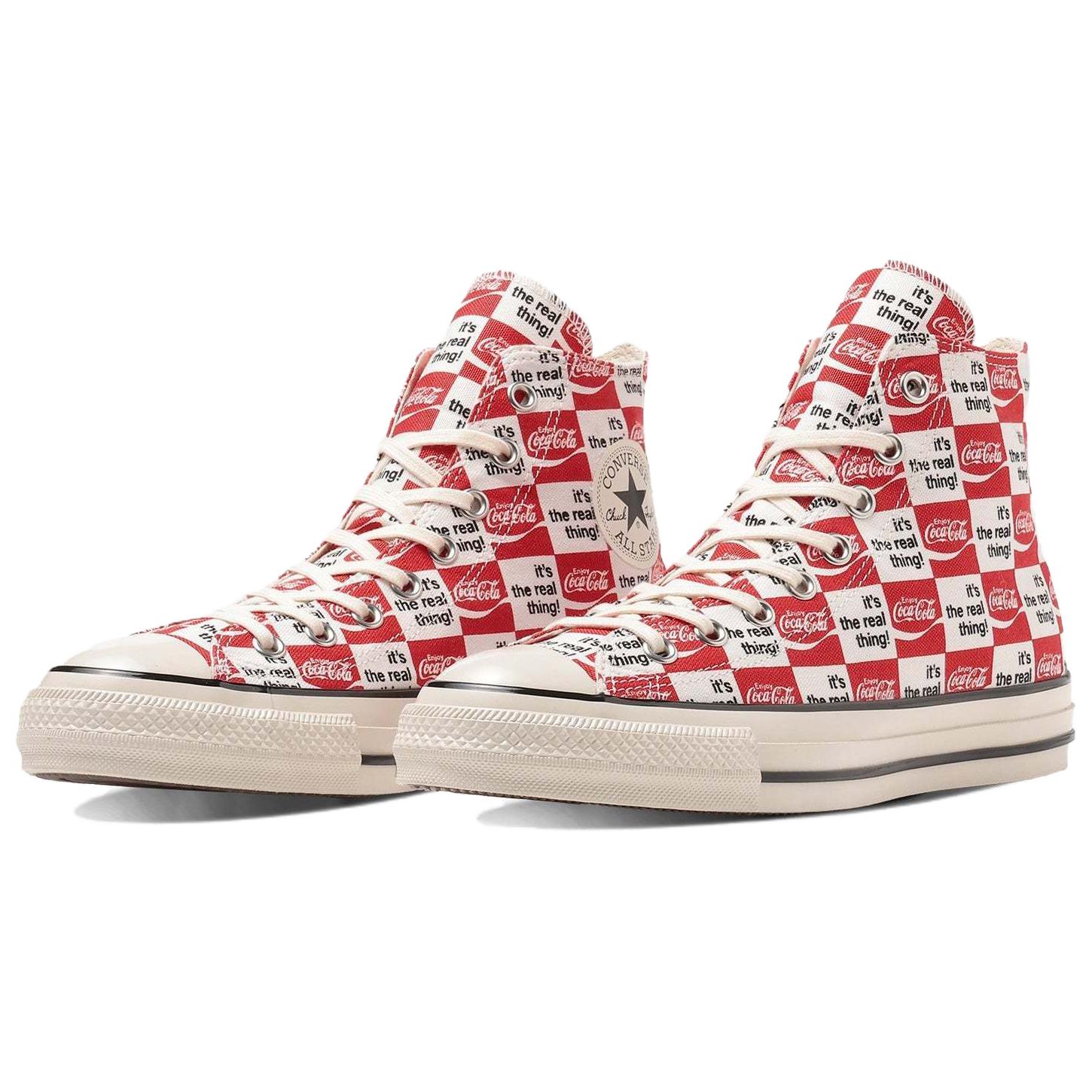 Lookbook Converse All Star US 可口可樂 CK 舒適經典 耐磨輕便 高筒 帆布鞋 男女款 紅白