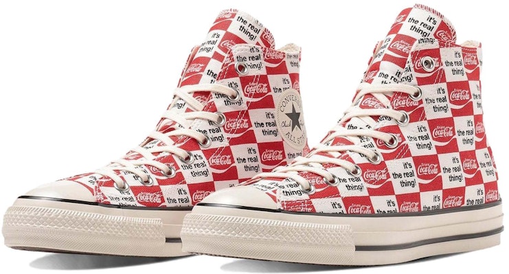 Converse All Star US 可口可樂 CK 舒適經典 耐磨輕便 高筒 帆布鞋 男女款 紅白 Lookbook Converse All Star US 可口可樂 CK 舒適經典 耐磨輕便 高筒 帆布鞋 男女款 紅白