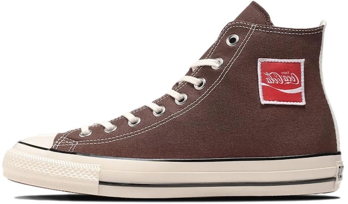 Converse All Star US 可口可樂 UF 舒適經典 防滑耐磨 高筒 帆布鞋 男女同款 棕色 Buy Converse All Star US 可口可樂 UF 舒適經典 防滑耐磨 高筒 帆布鞋 男女同款 棕色