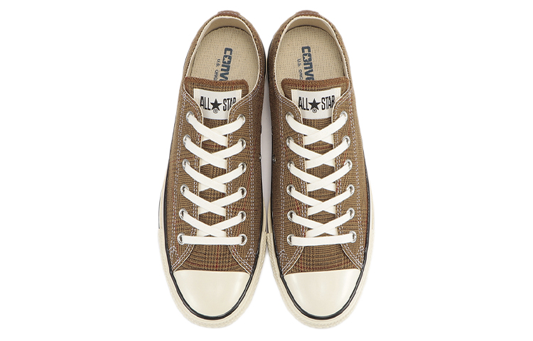 Converse ALL STAR US GLENCHECK OX 'BROWN' 圖 4