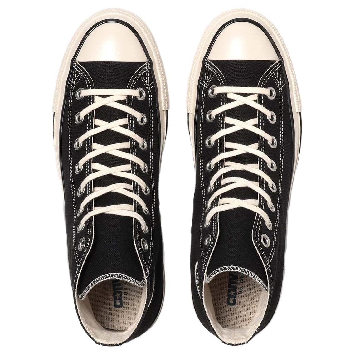 Converse All Star Us Hemp HI 'Black White' 圖 4