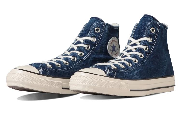 Lookbook Converse All Star US Hi 'Ageddenim' Kasut Denim Retro Lelaki/Wanita 31309060