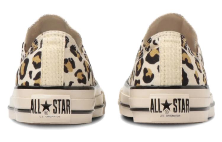 Purchase Converse All Star Us Leopard Ox 潮流舒適 防滑耐磨 低筒 帆布鞋 男女同款 白棕 日版