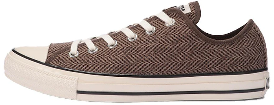 匡威 ALL STAR 美式粗花呢 低筒棕色款 31305211 Sizing 匡威 ALL STAR 美式粗花呢 低筒棕色款 31305211