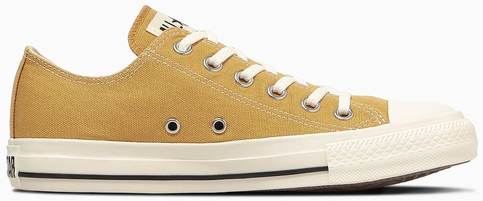 Converse All Star Washed Canvas Low Ox Sneakers Dark Yellow 31317470 Lookbook Converse All Star Washed Canvas Low Ox Sneakers Dark Yellow 31317470