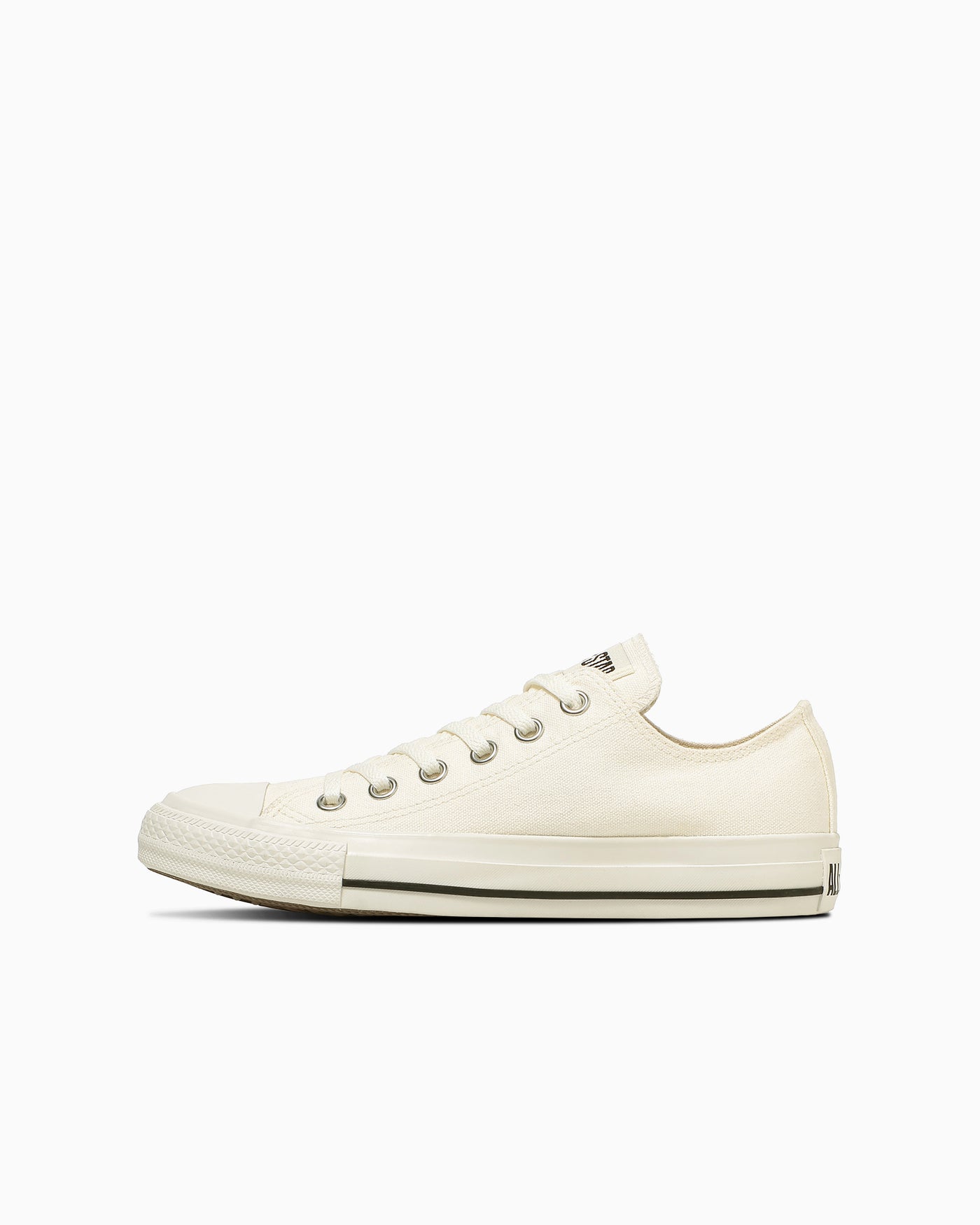 Converse All Star Washed Canvas Ox Low Sneakers Snow White 31317472