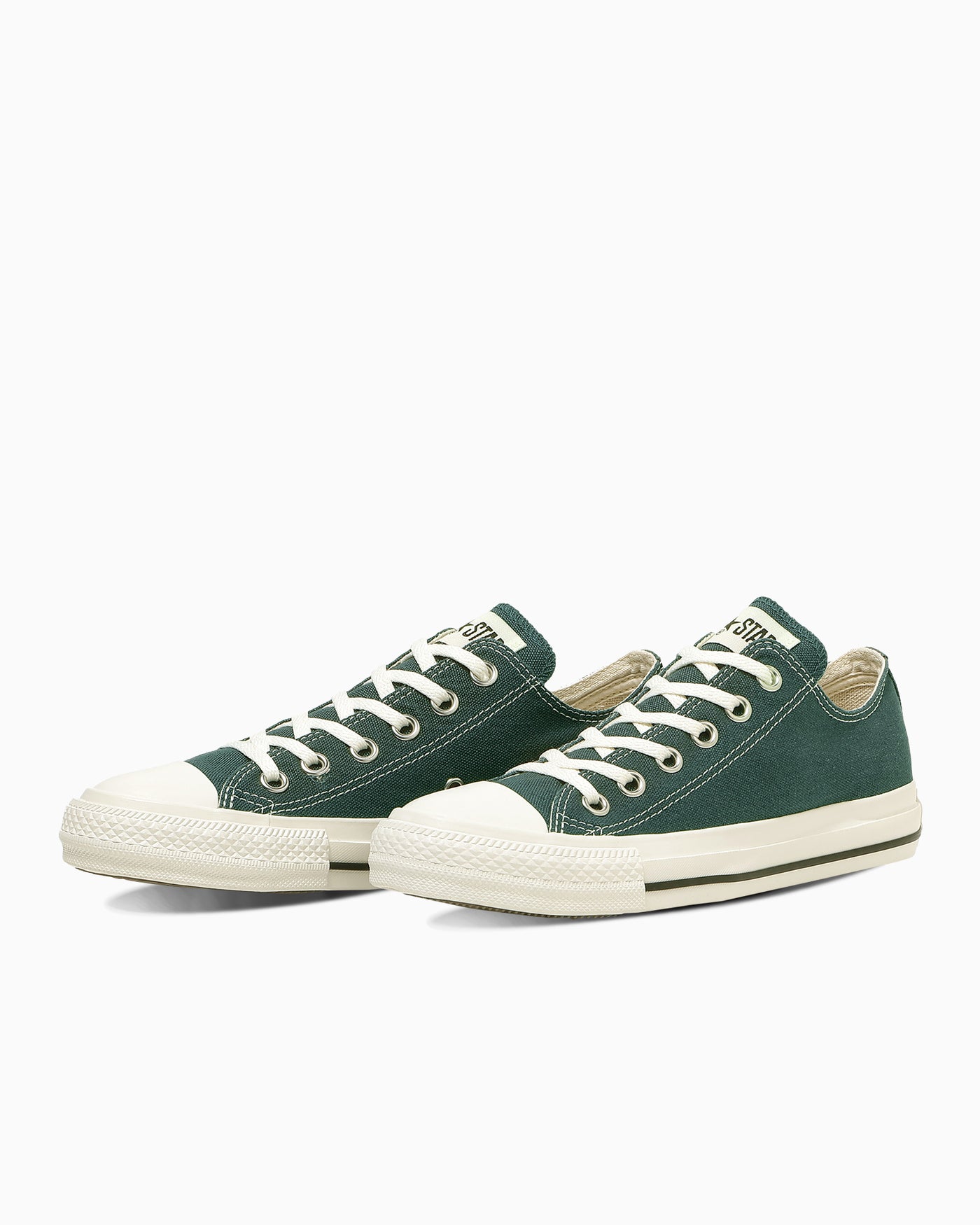 Order Converse All Star Washed Canvas OX Sneakers Forest Green 31317471