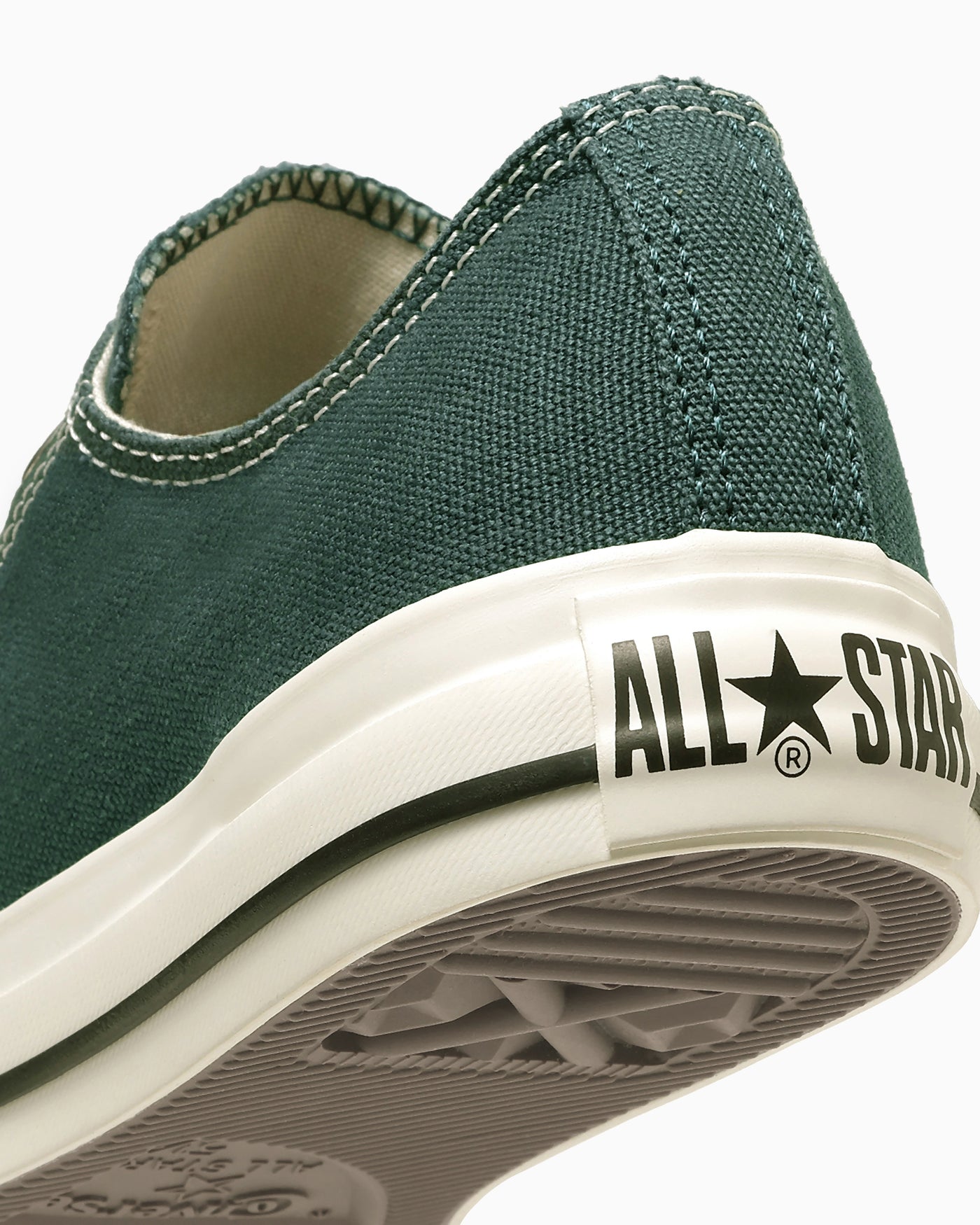Cheap Converse All Star Washed Canvas OX Sneakers Forest Green 31317471