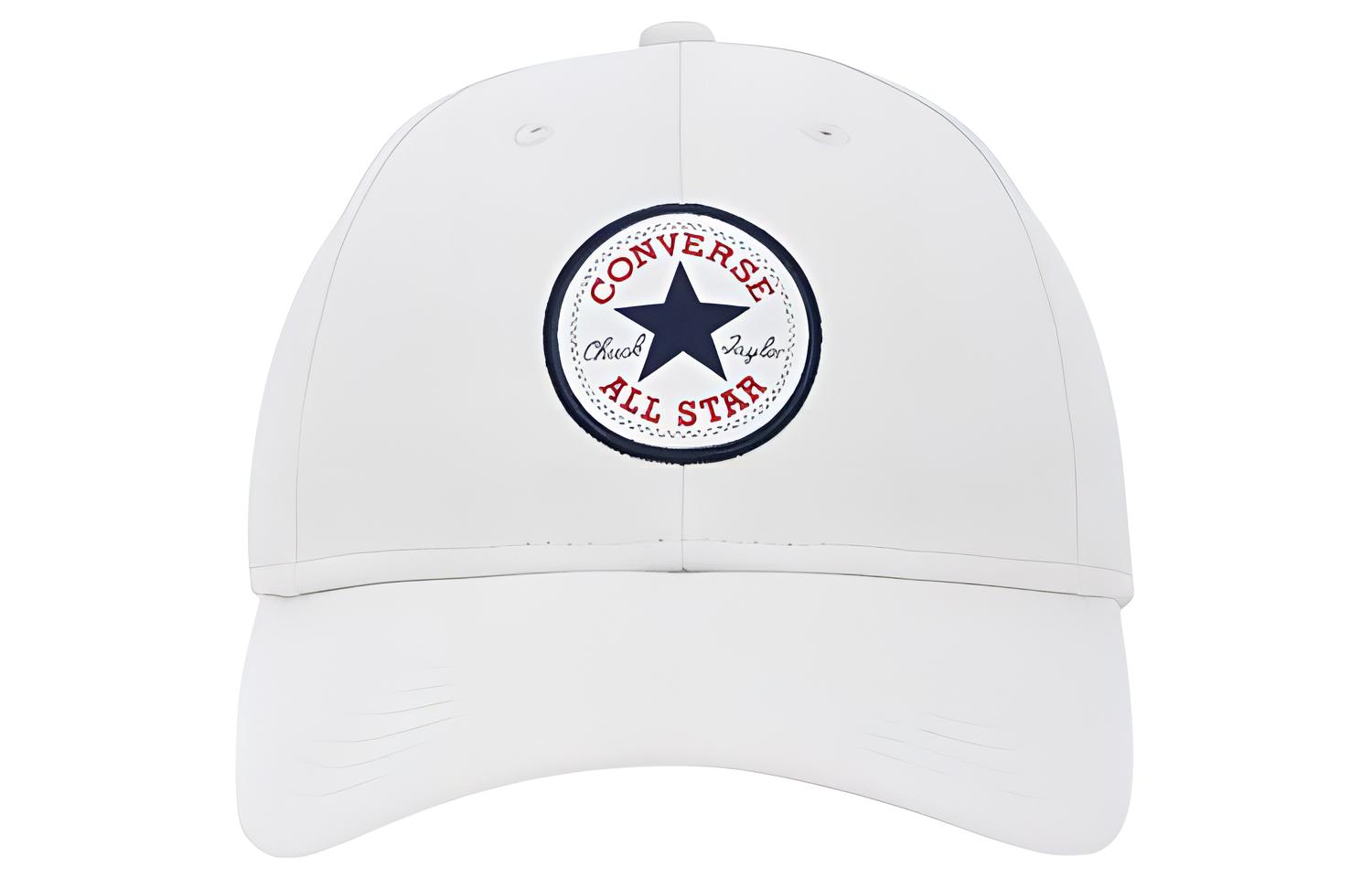 Converse All Star White Cotton Patch Adjustable Baseball Cap Unisex Casual Hat 10022135185