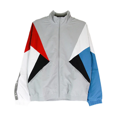 Converse Archive Track Retro Sport Jacket Grey Activewear 10017680-A01