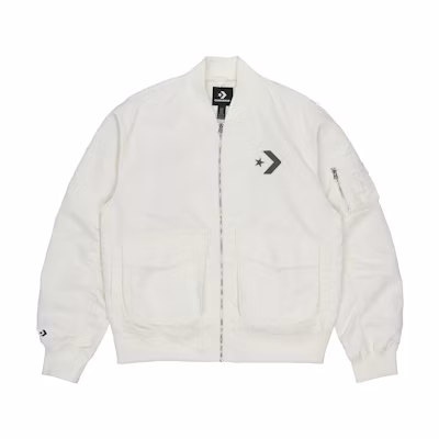 Converse Arrow Logo Outdoor Vintage Pilot Jacket with Multi Pockets Unisex 10024169-A01