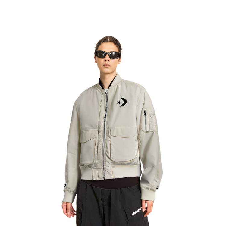 Details for 匡威箭标复古多口袋飞行夹克 男女款 10024169-A01