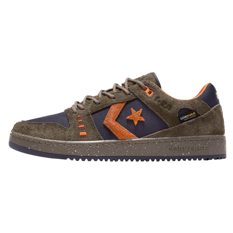 Converse AS-1 Pro Brown Blue Low-Top Skate Shoes Slip-Resistant Durable. A09250C