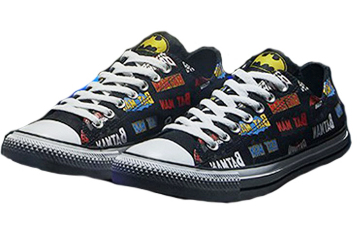 Converse Batman 80th Anniversary x Chuck Taylor 1970s 'Black and White Letter Logo' YC4