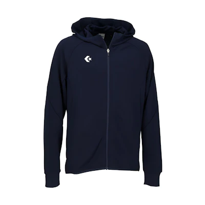 Converse Blue Loose Fit Printed Zip-Up Hoodie Jacket CB231251-2900