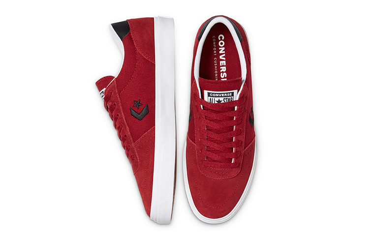Shop Converse Boulevard Low Top 'Rojo Negro' 170722C