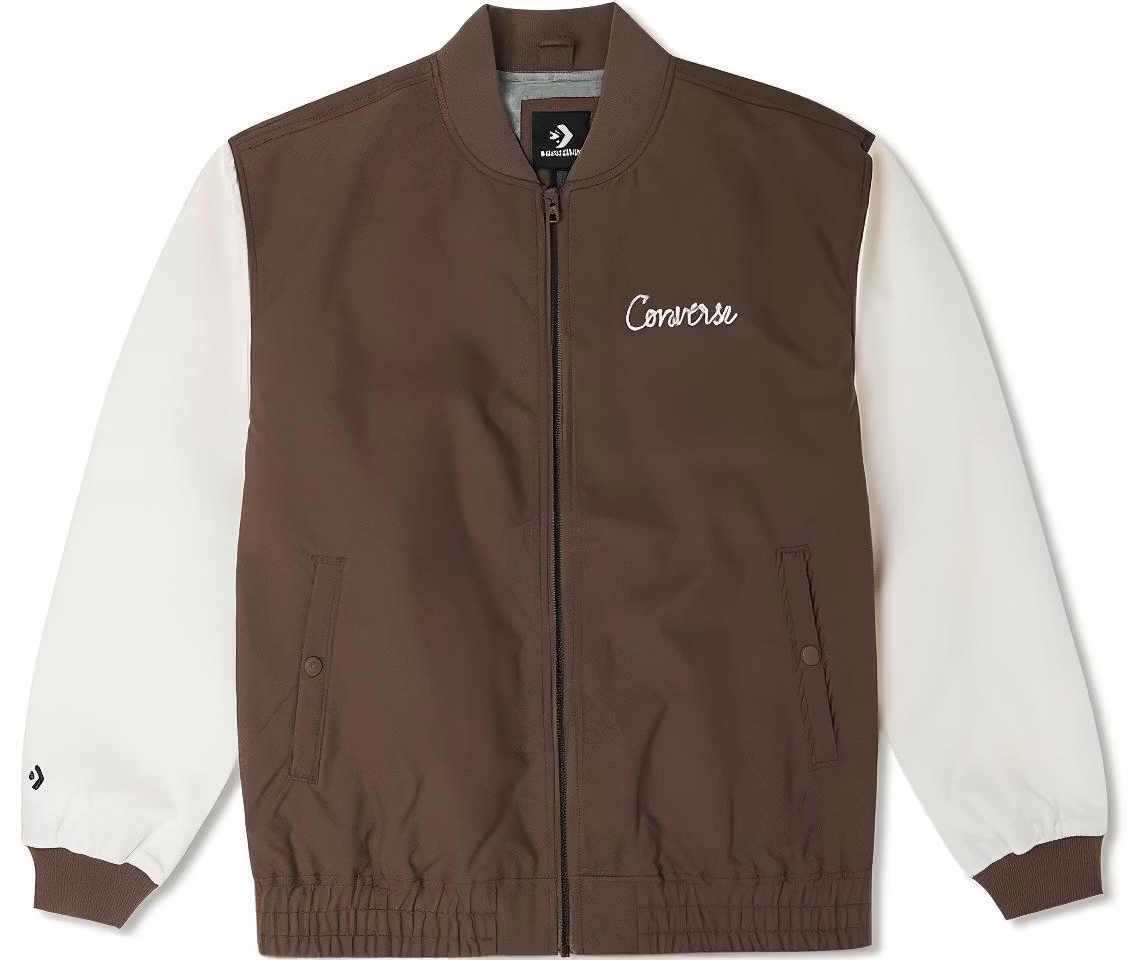 converse-brown-college-style-color-block-casual-bomber-jacket-10025514-a01